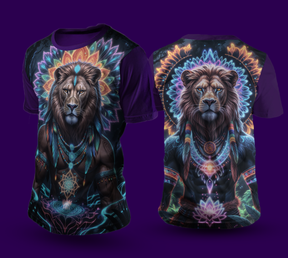 Camiseta NEON Leão Yoshin