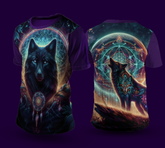 Camiseta NEON Lobo
