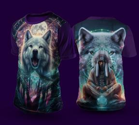 Camiseta NEON Lobo