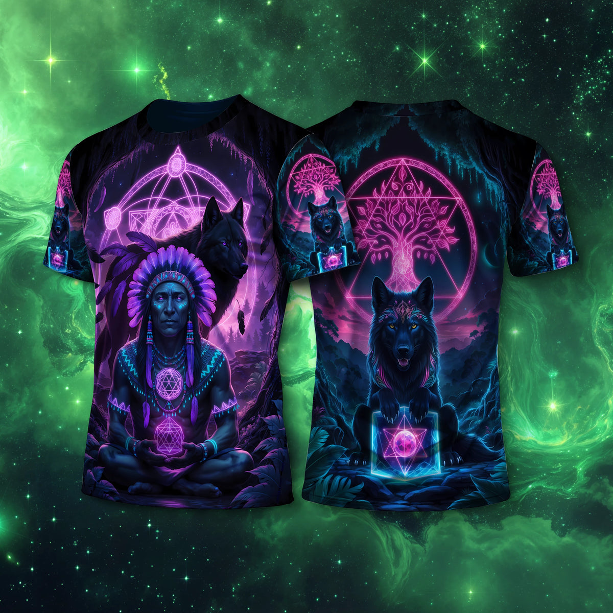 Camiseta NEON Lobo – 5
