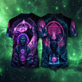Camiseta NEON Lobo