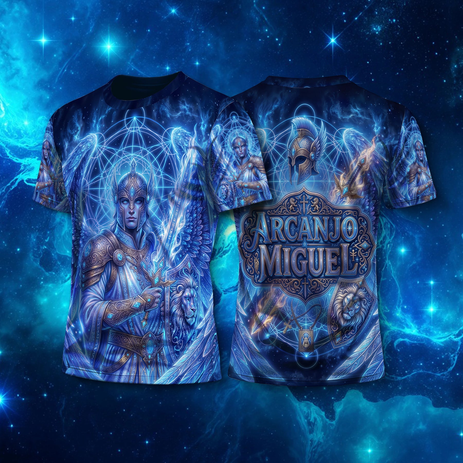 Camiseta NEON Arcanjo Miguel