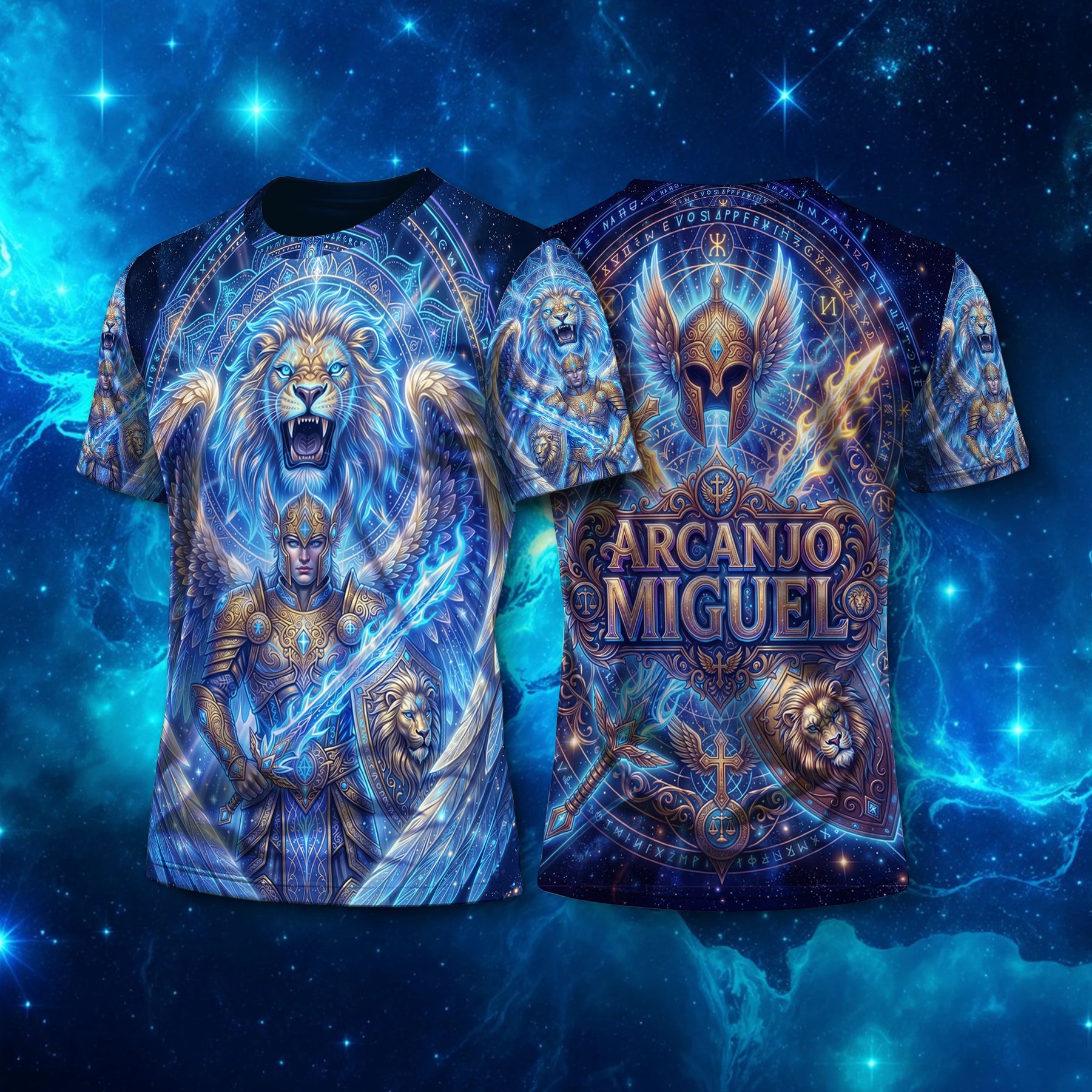 Camiseta NEON Arcanjo Miguel