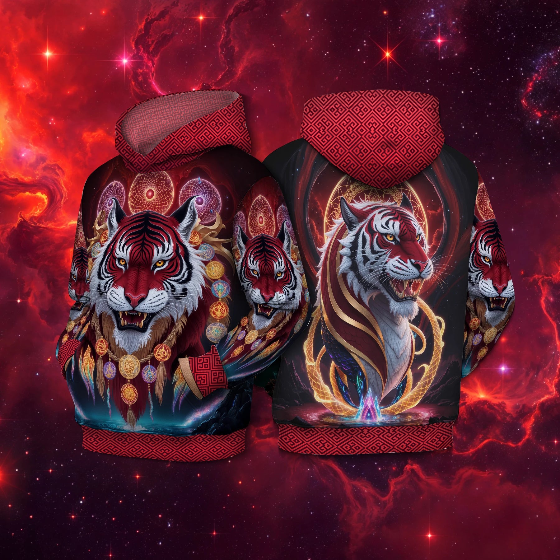 Moletom NEON Tigre Dragão