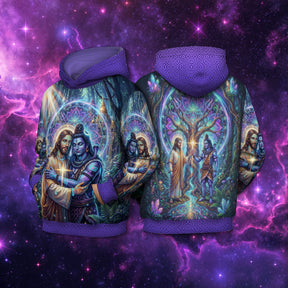 Moletom NEON Jesus e Shiva