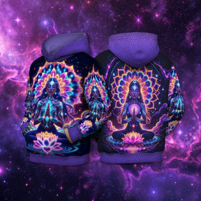 Moletom NEON Lótus Cósmica