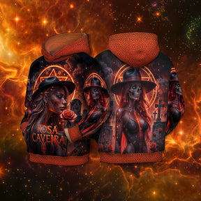 Moletom NEON Rosa Caveira