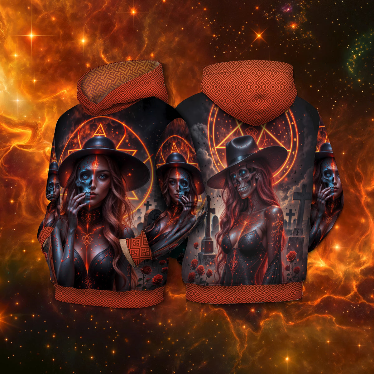 Moletom NEON Rosa Caveira – 5