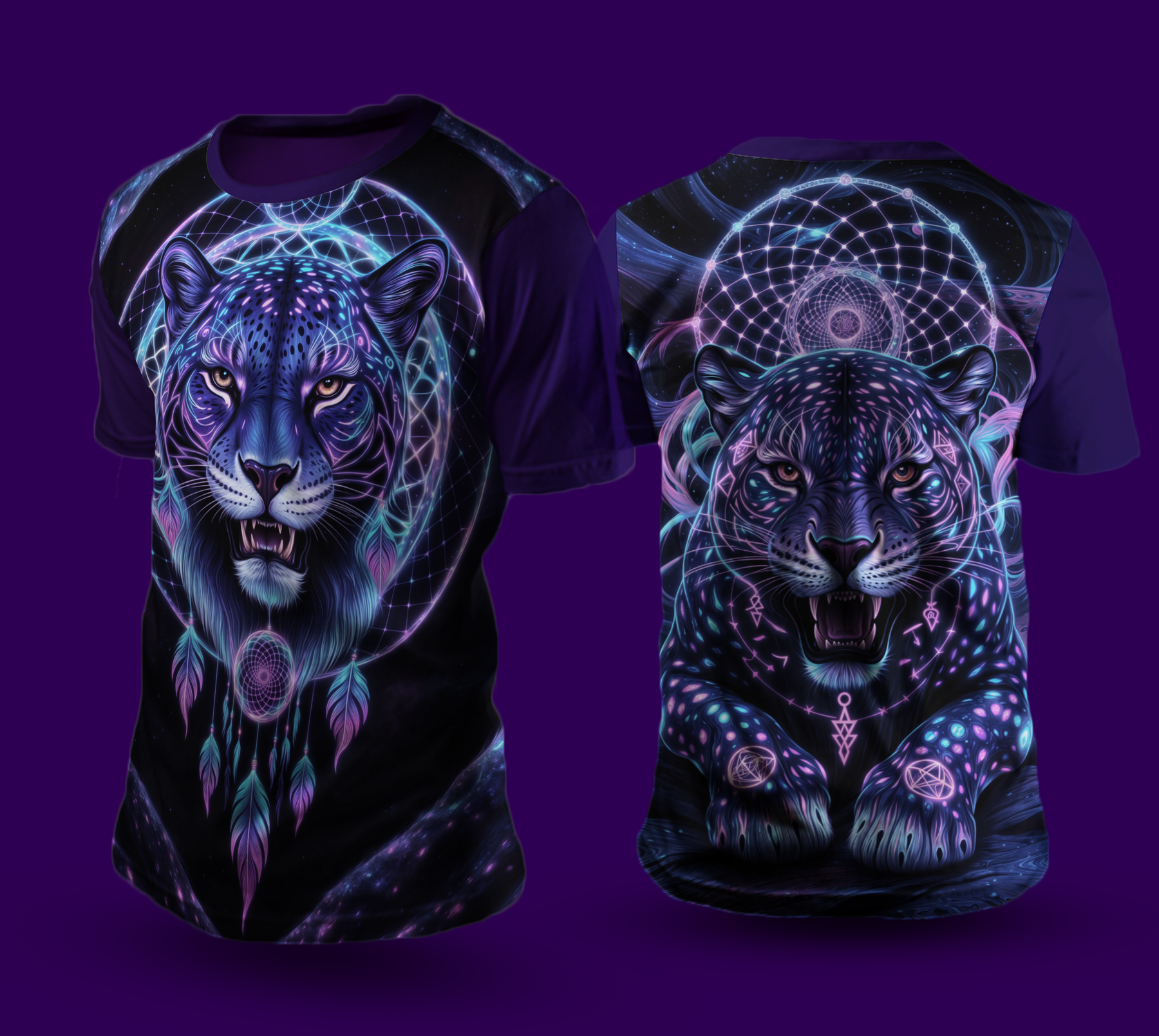Camiseta NEON Onça