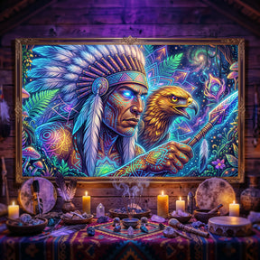 Pano Mágico NEON Mestre Pena Branca