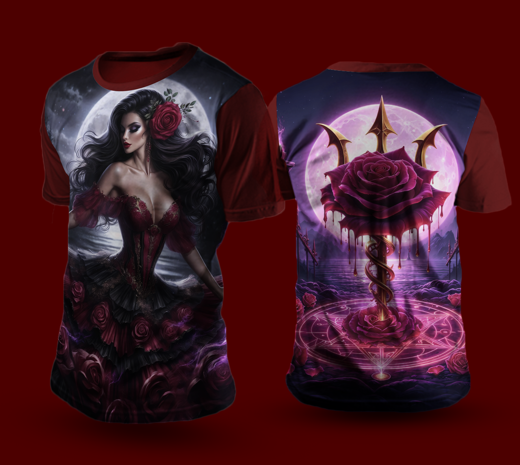 Camiseta NEON Pomba Gira