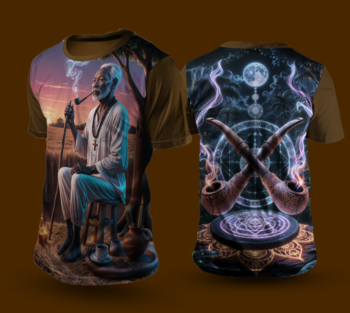 Camiseta NEON Pretos Velhos – 1