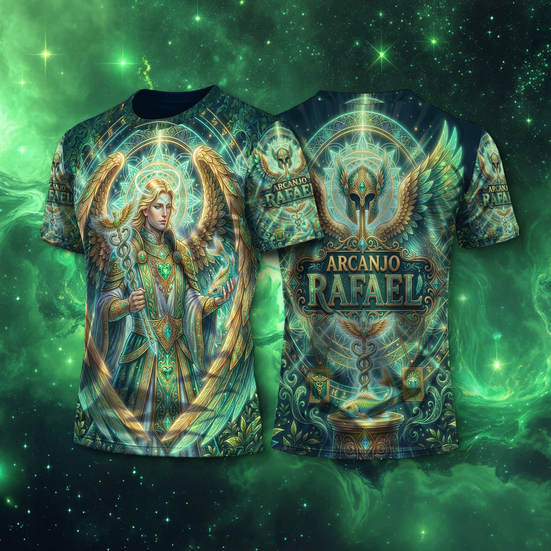 Camiseta NEON Arcanjo Rafael