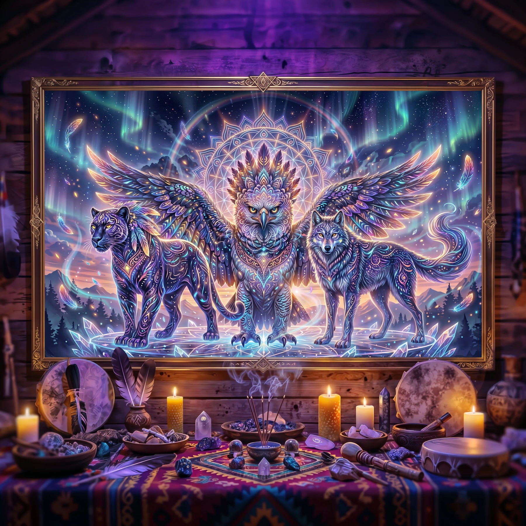 Pano Mágico NEON Tetê Pawã
