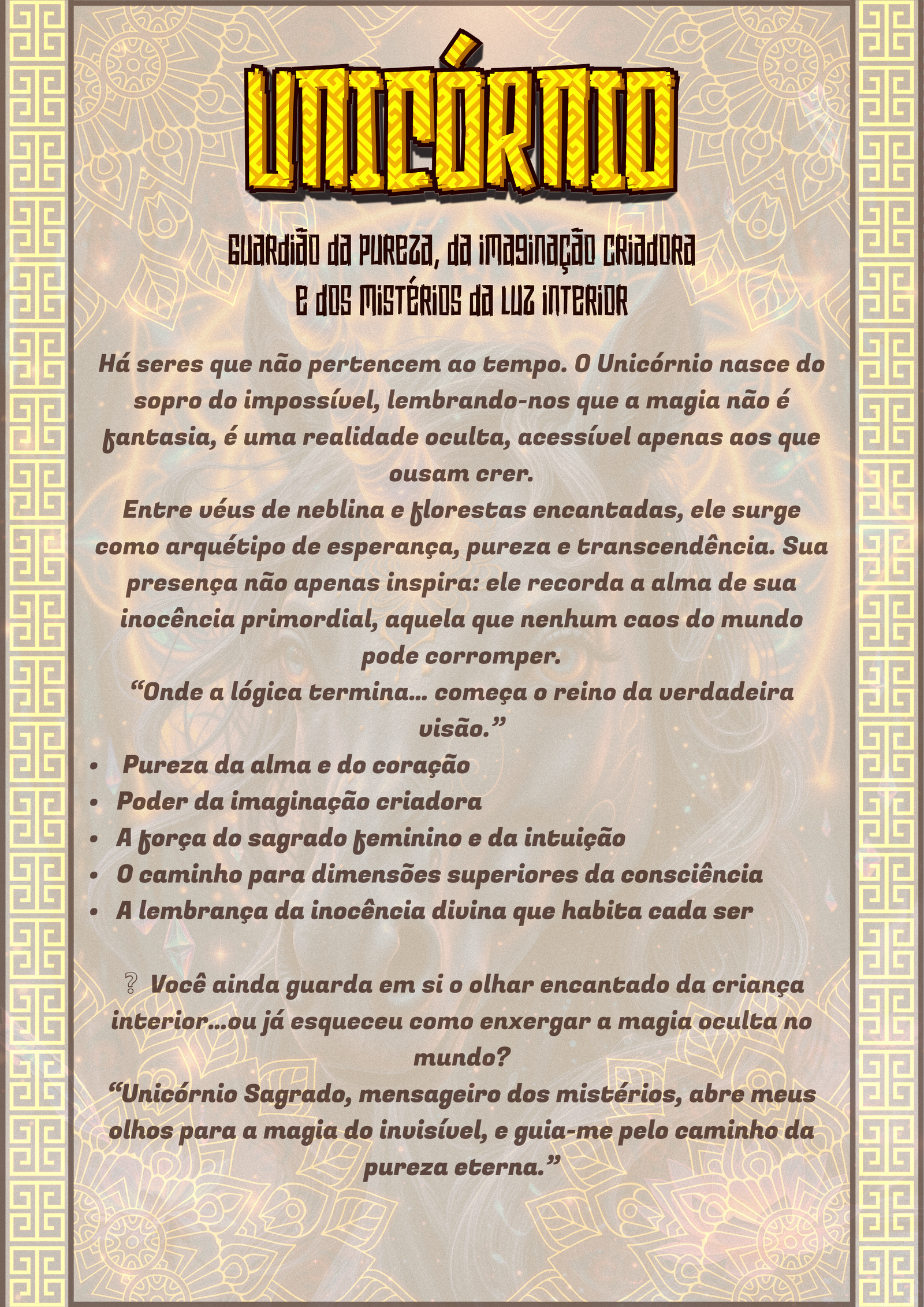 Card da Força – Camiseta NEON Unicórnio
