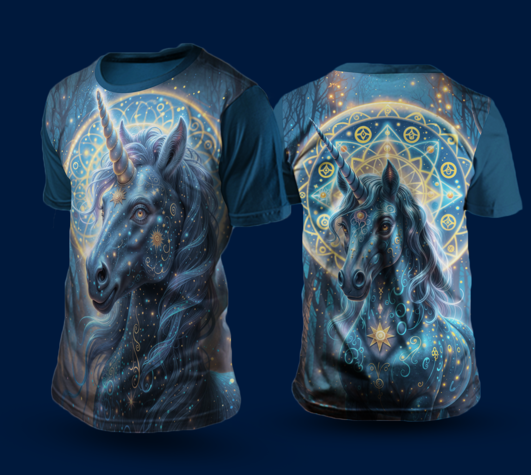 Camiseta NEON Unicórnio