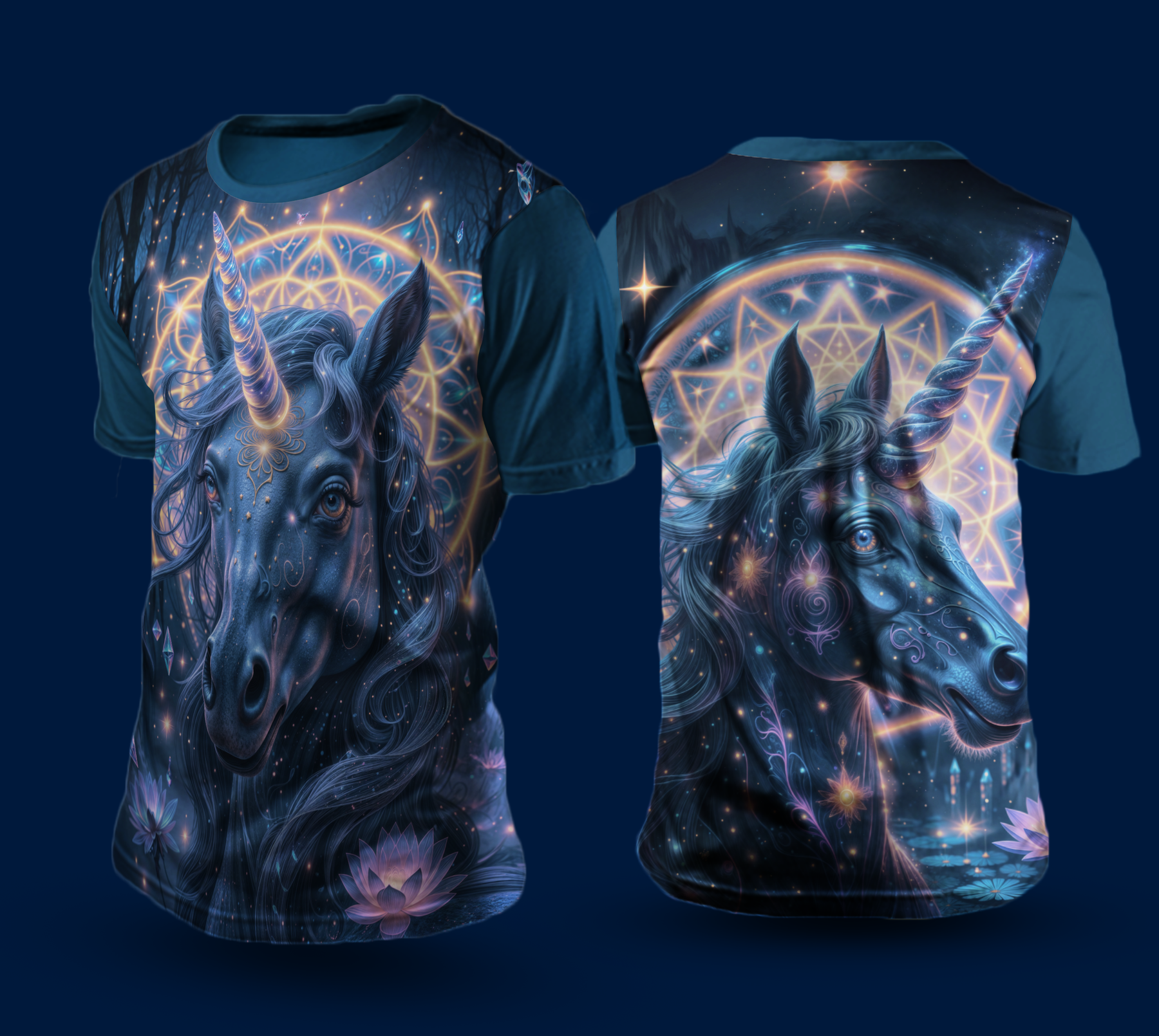 Camiseta NEON Unicórnio