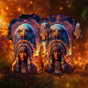 Camiseta NEON Xamã Águia