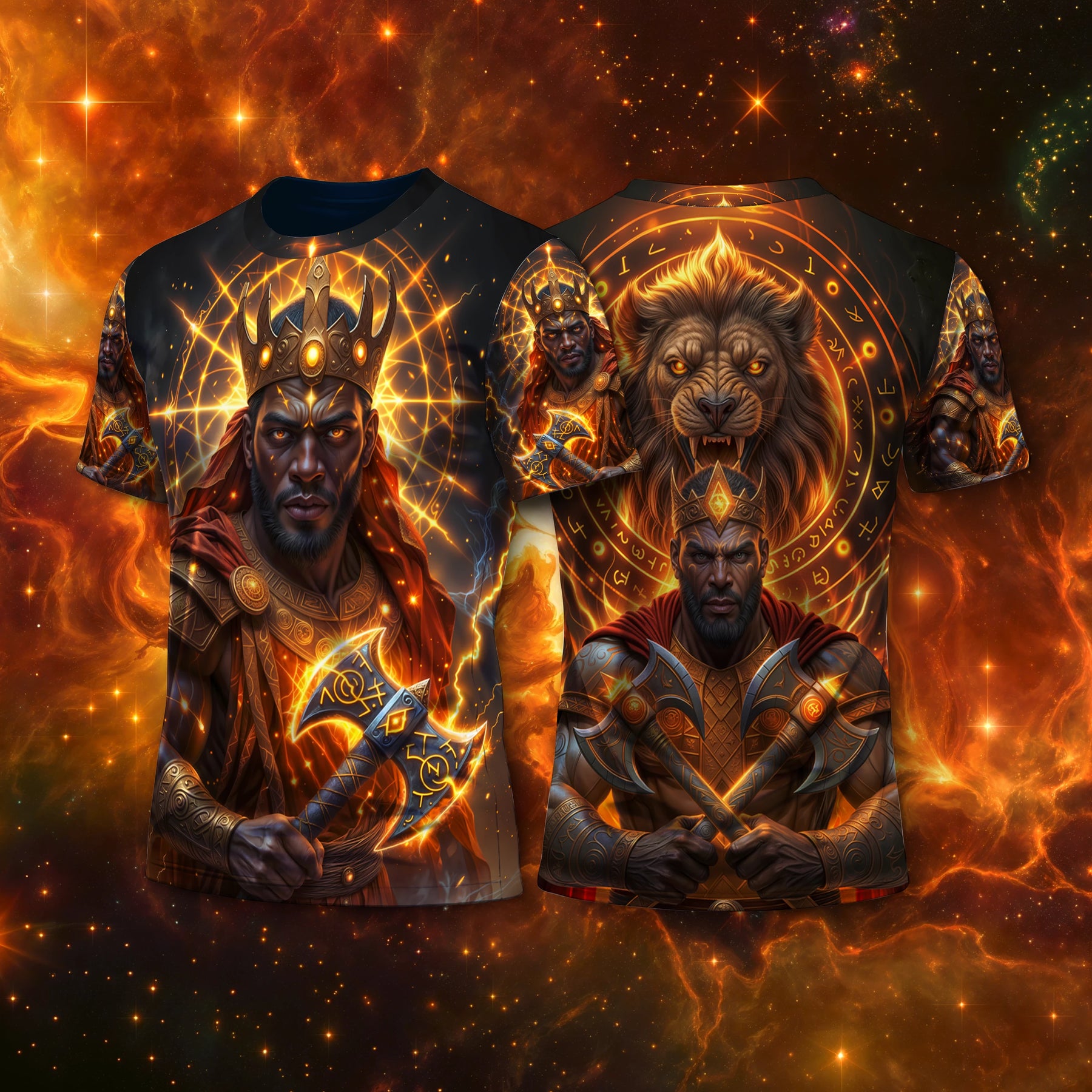 Camiseta NEON Xangô
