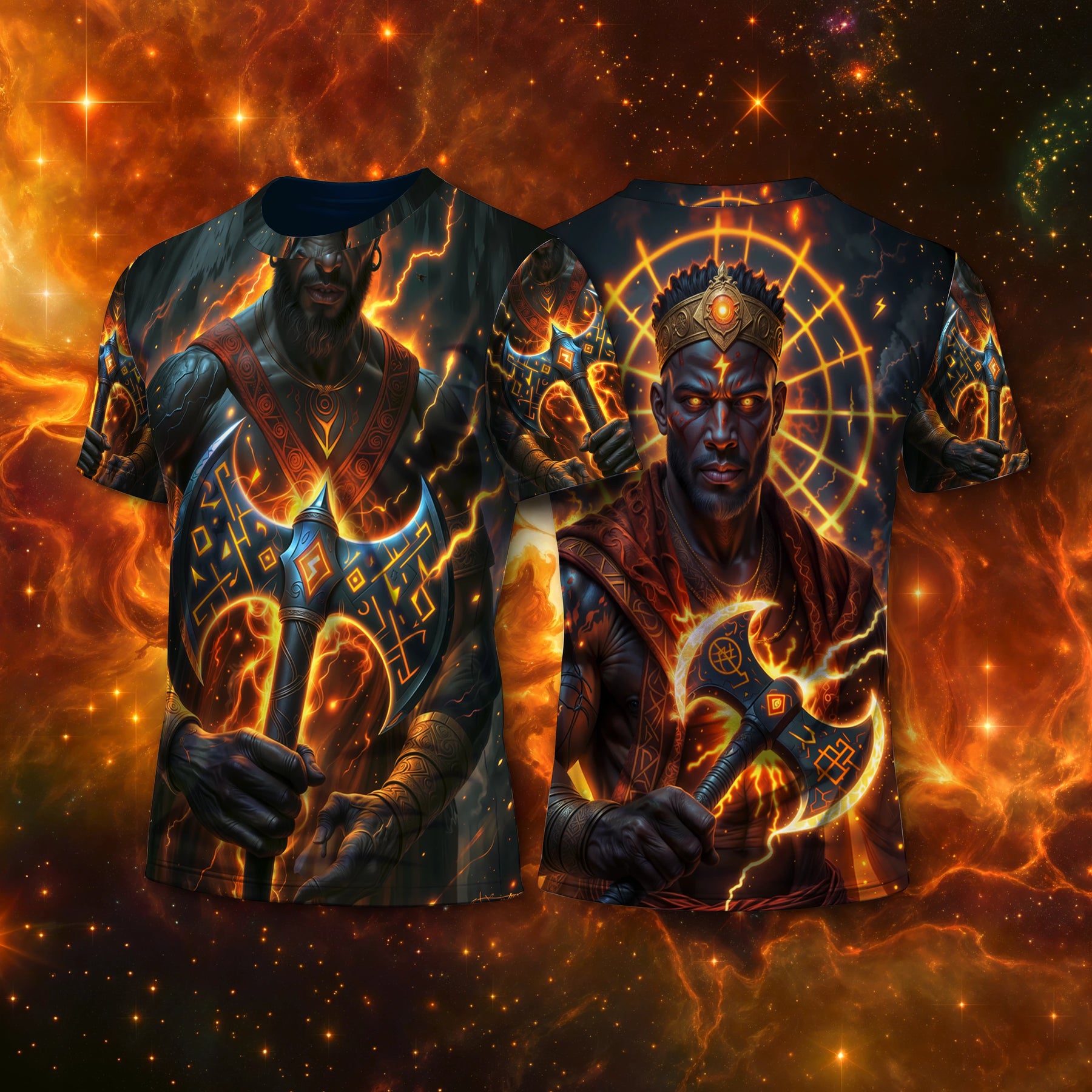 Camiseta NEON Xangô