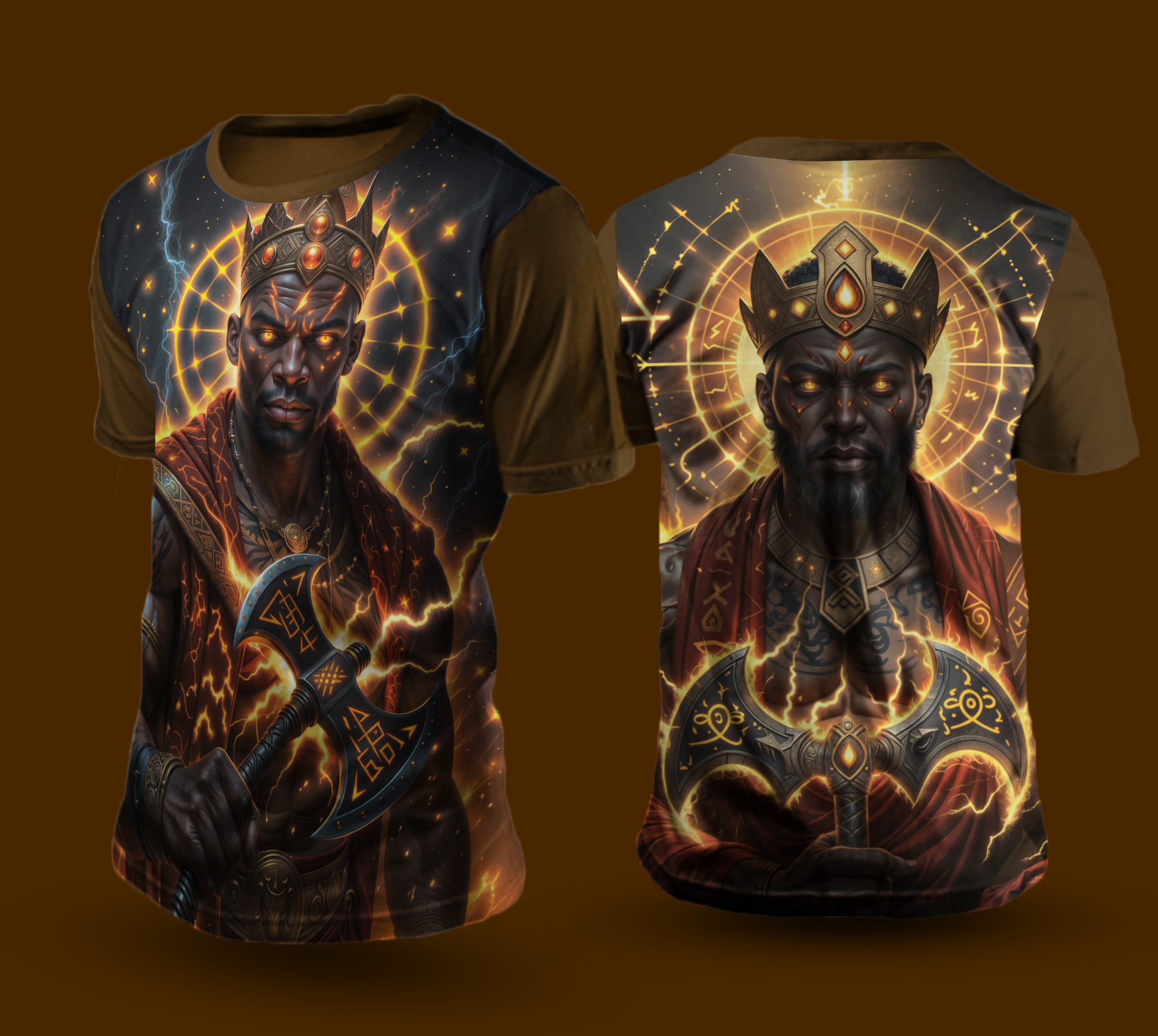 Camiseta NEON Xangô