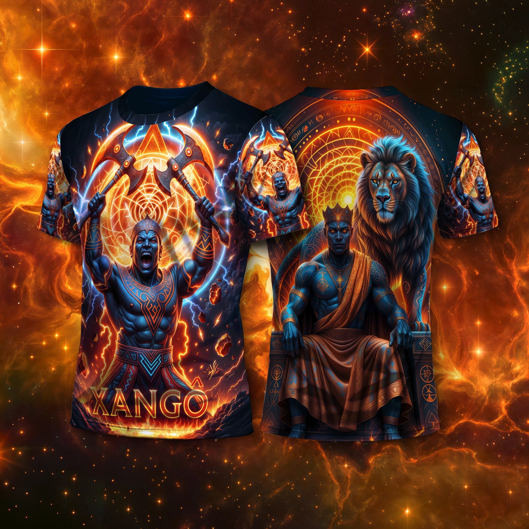 Camiseta NEON Xangô