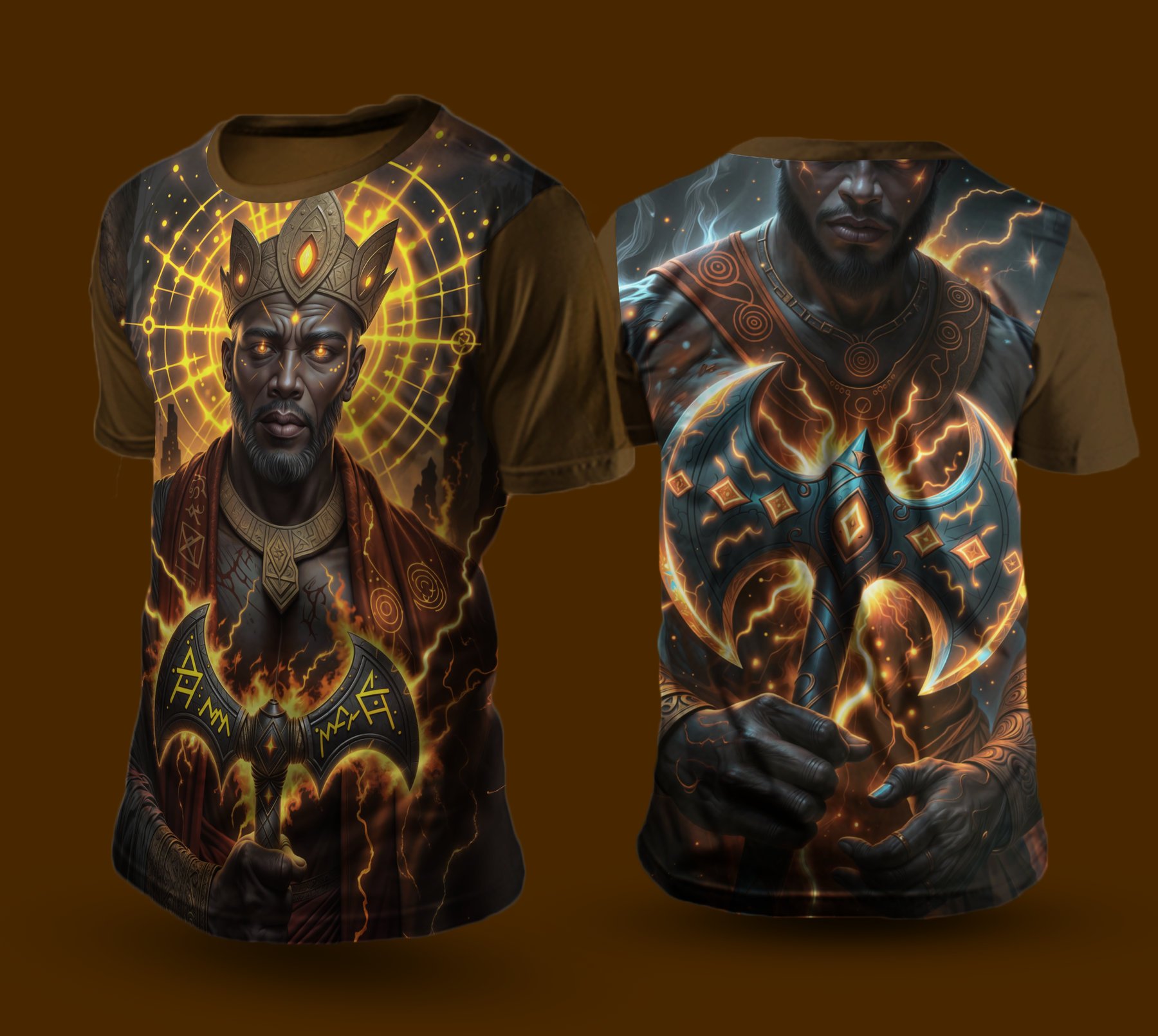 Camiseta NEON Xangô