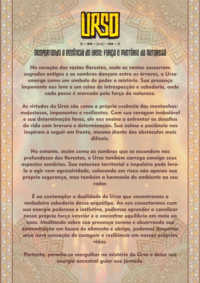 Card da Força – Camiseta NEON Urso