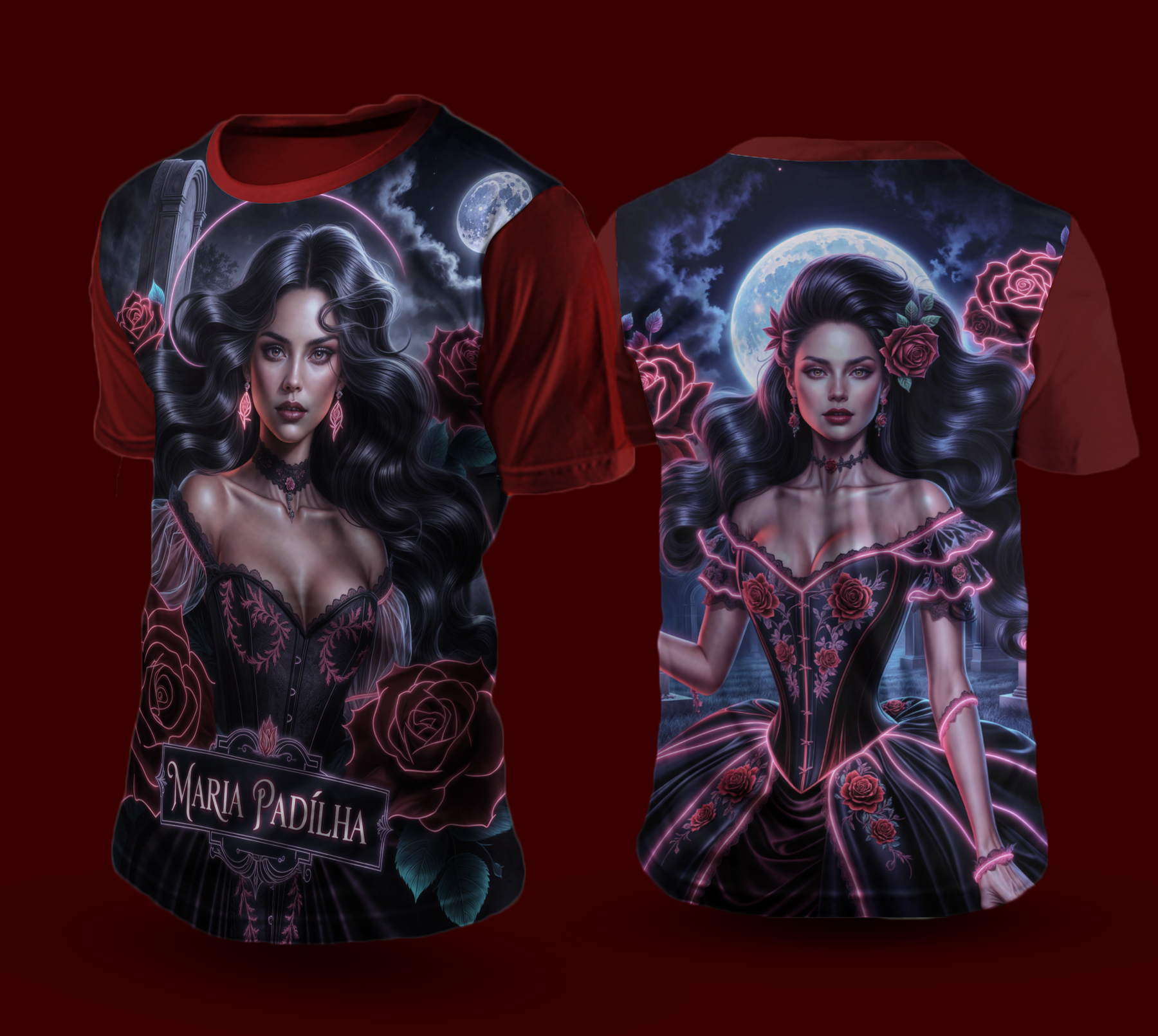 Camiseta NEON Maria Padilha